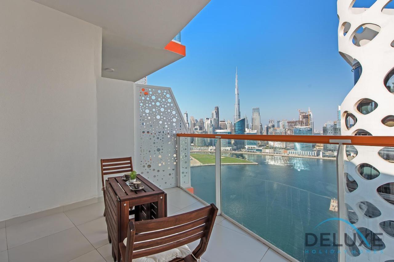 Intimate Studio At Millennium Binghatti Residence Business Bay By Deluxe Holiday Homes Dubai Ngoại thất bức ảnh